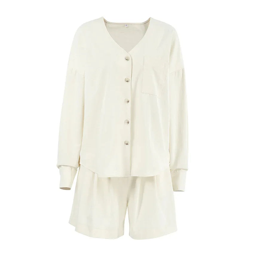 European And American-style Chic Casual Cardigan Set - Gizmo Galaxy