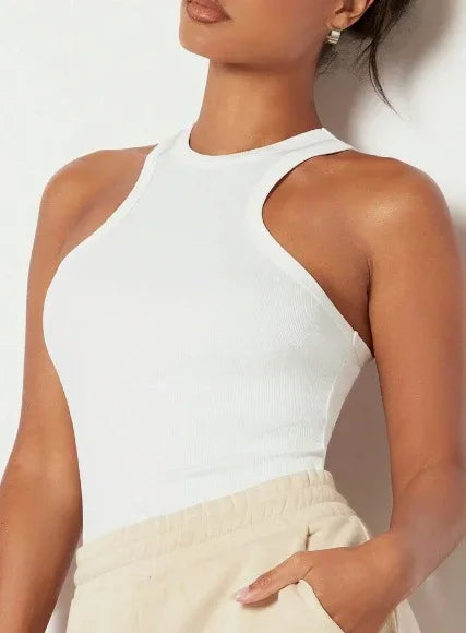 Solid Color Halter Top For Women - Gizmo Galaxy