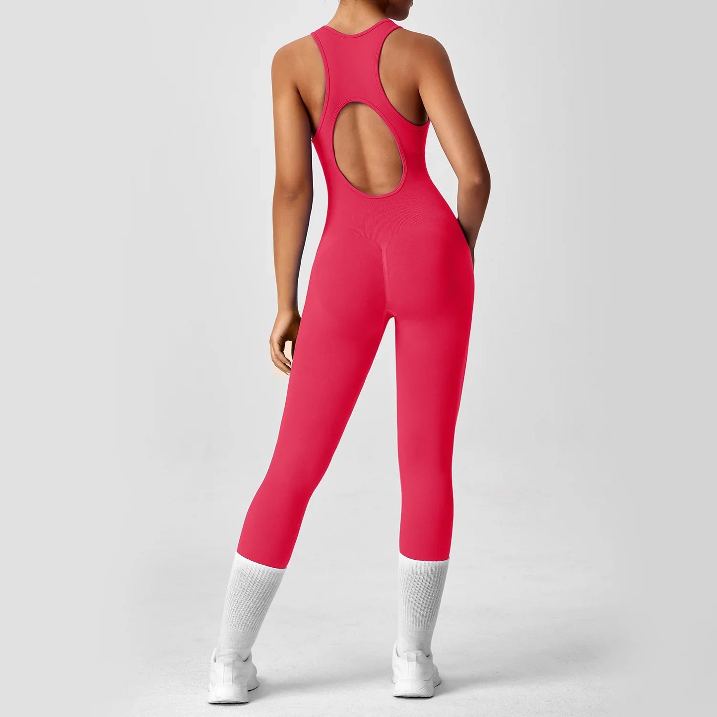 One-piece Yoga Pants Running Fitness Jumpsuit - Gizmo Galaxy