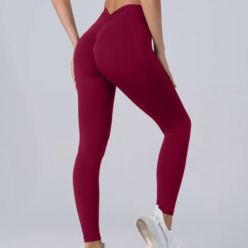 Peach Yoga Pants Hip-lift And Belly Shaping Skinny Slimming Sports Fitness - Gizmo Galaxy