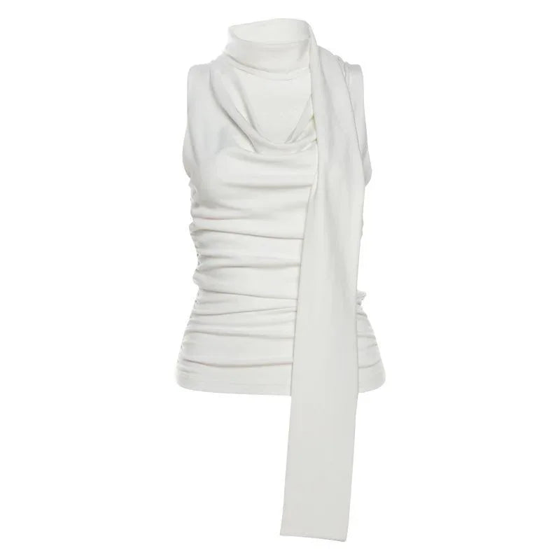 Slim Fit Slimming Swing Collar Design Blouse - Gizmo Galaxy