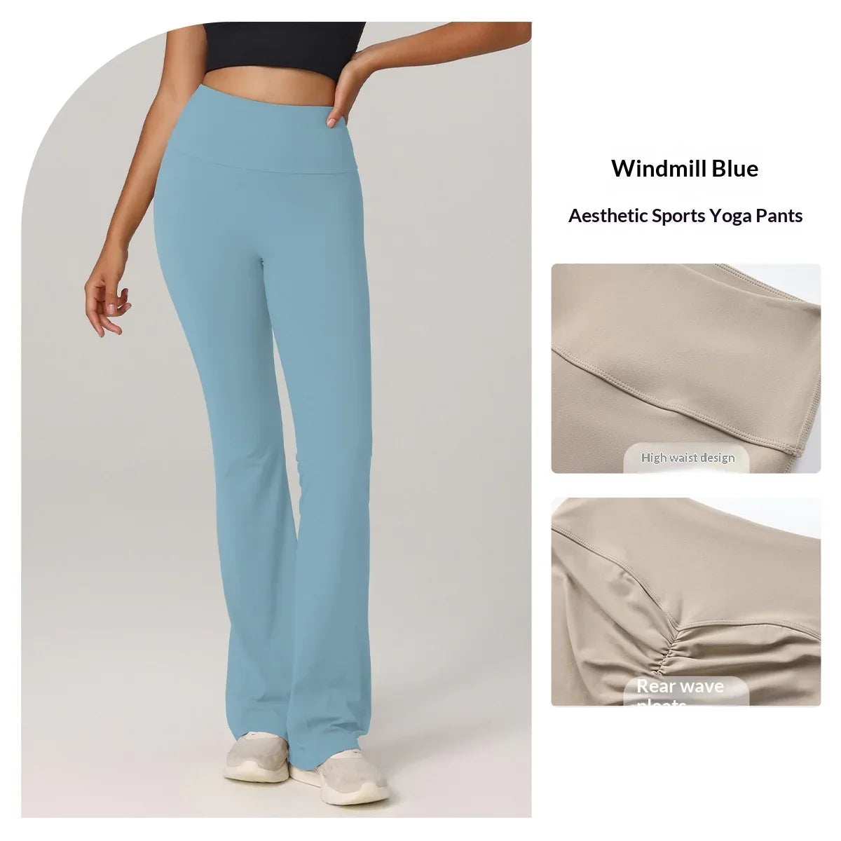 Butt-lifting Fitness Flared Yoga Running And Pilates Pants - Gizmo Galaxy