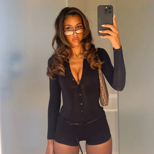 European And American Sexy Hot Girl Jumpsuit - Gizmo Galaxy