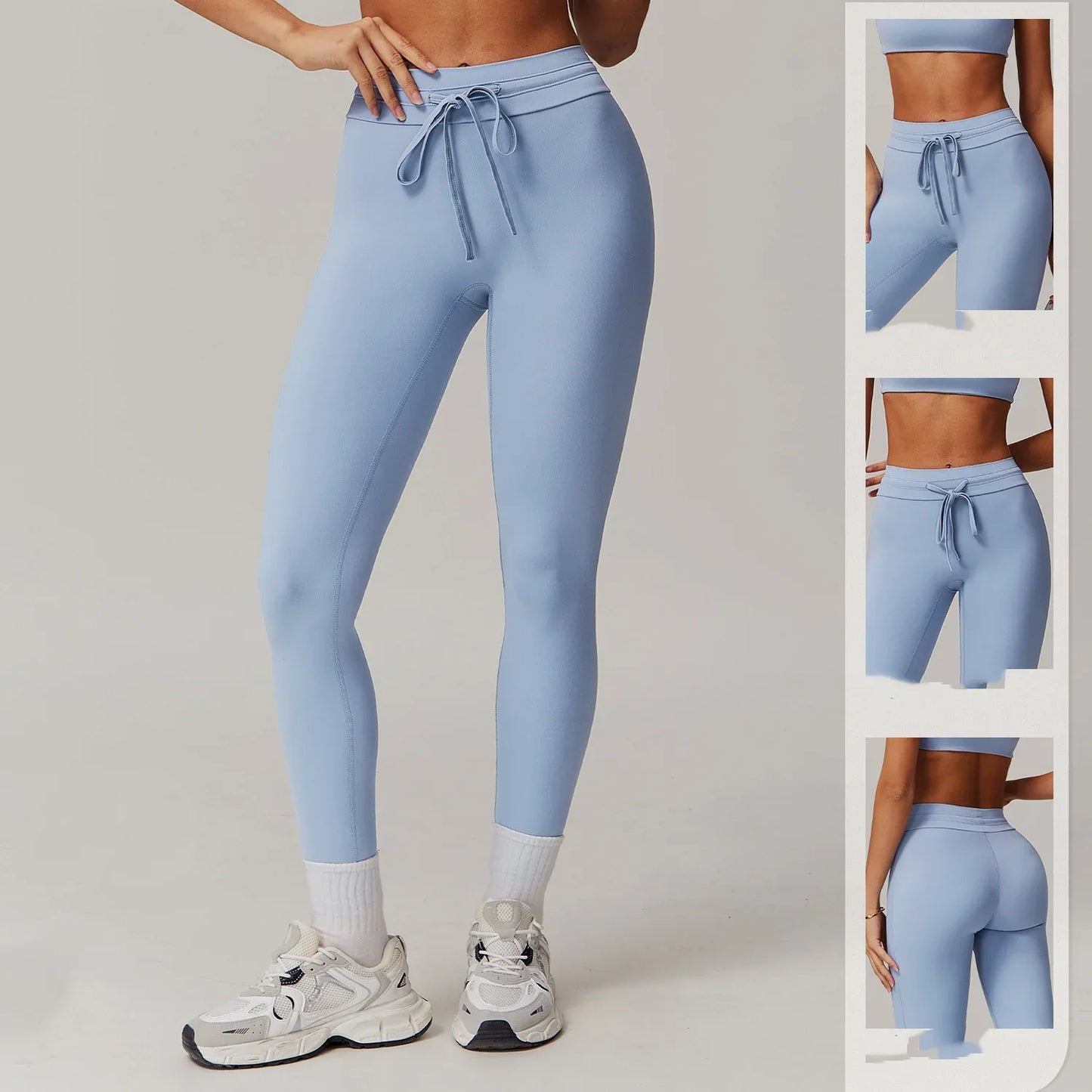 Cloud Sense High Waist Yoga Pants Belly Contracting Hip Raise Fitness Pants - Gizmo Galaxy