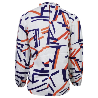 Ladies' Fashionable And Elegant Casual Printed Long Sleeved Shirt Top With Elegant Orientation - Gizmo Galaxy