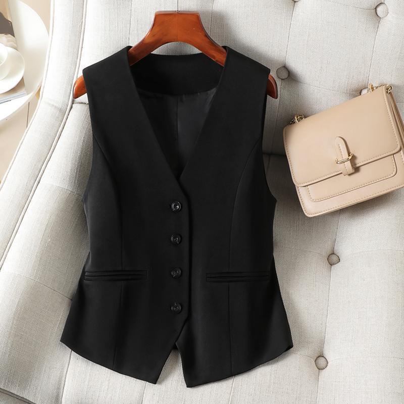 Fashion Design Sense Wild Vest Slimming Workplace Vest - Gizmo Galaxy