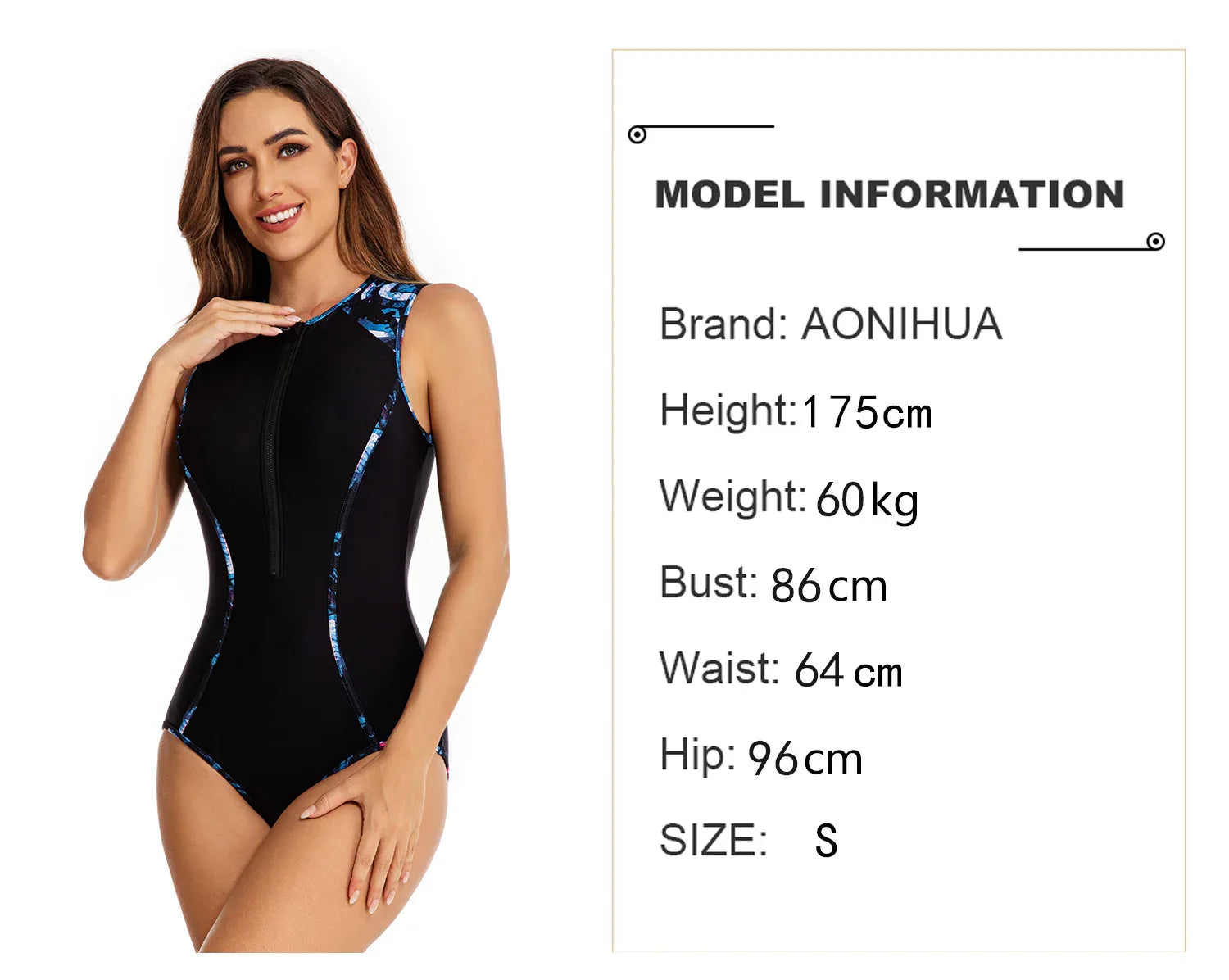 Women's One-piece Sleeveless Vest Surfing Swimsuit - Gizmo Galaxy