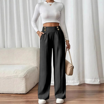 Niche Unique Casual Straight Pants - Gizmo Galaxy