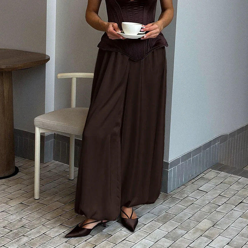 Street-style Trendy Satin Bloomers For Women - Gizmo Galaxy