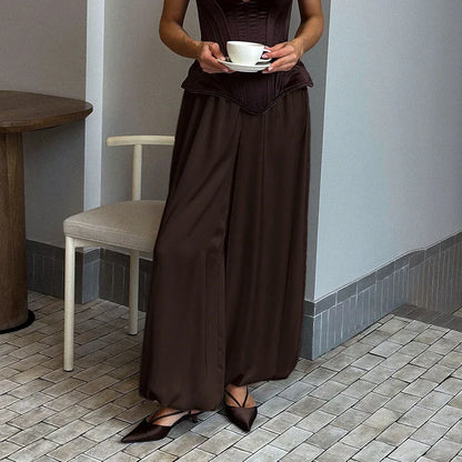 Street-style Trendy Satin Bloomers For Women - Gizmo Galaxy