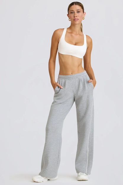 Women's Casual Striped Loose-fitting Fashionable Waist-cinching Wide-leg Pants - Gizmo Galaxy