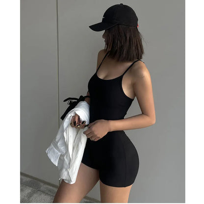 All-matching Summer Waist Bag Slim Fit Sweet And Spicy Niche One-piece Shorts - Gizmo Galaxy