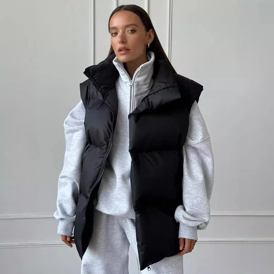 Cotton Vest Coat European And American Autumn And Winter - Gizmo Galaxy