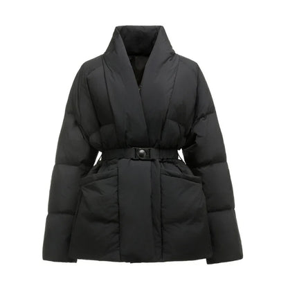Belt Waist-tight Loose Cool Coat - Gizmo Galaxy