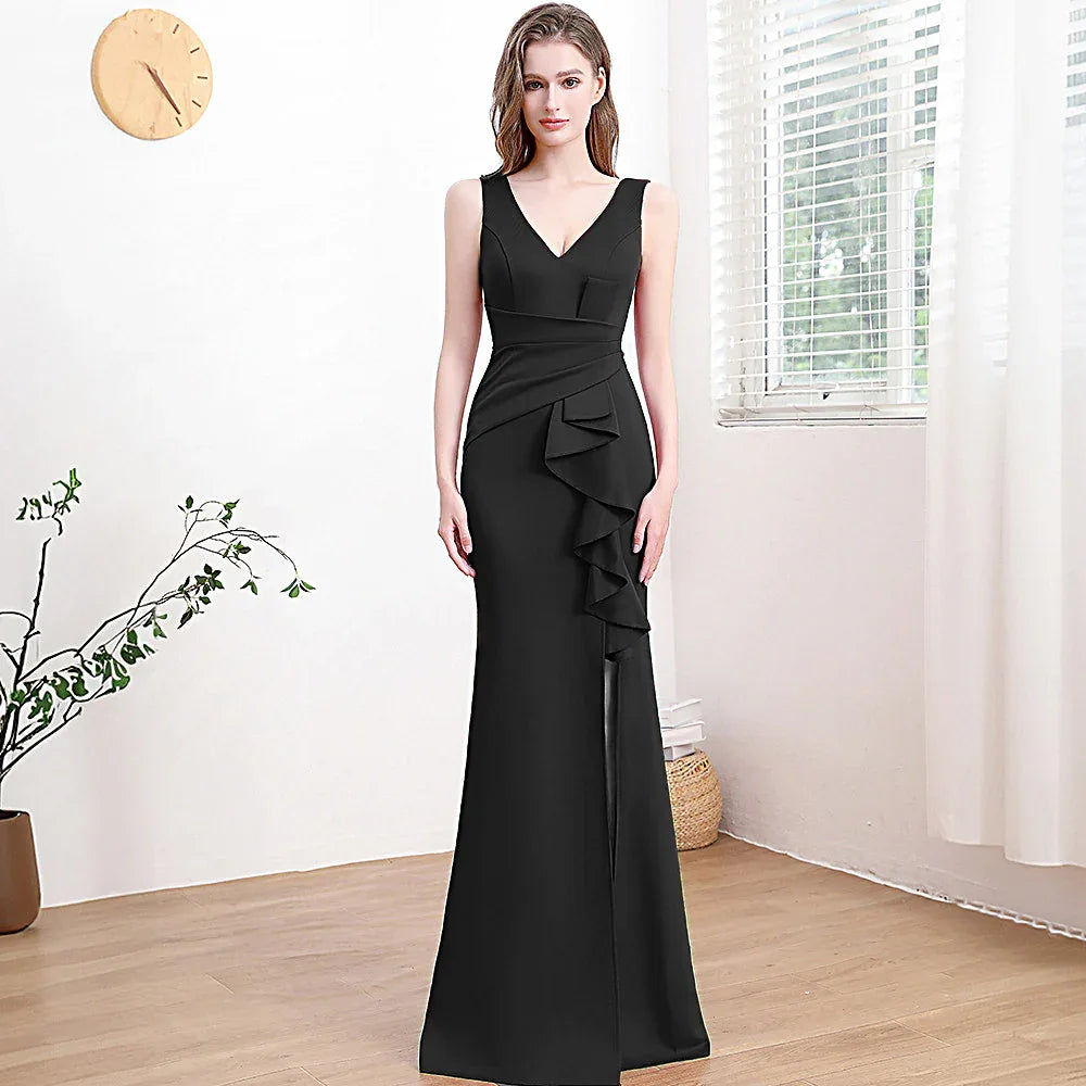Evening Gown For Women High-end Elegant Simple And Light Luxury - Gizmo Galaxy