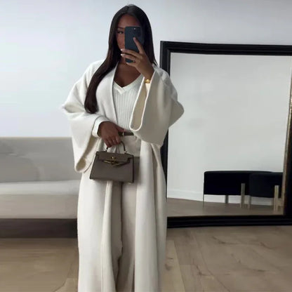 Autumn New Lazy Wind Loose Mid-length Cardigan Coat - Gizmo Galaxy