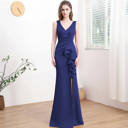Evening Gown For Women High-end Elegant Simple And Light Luxury - Gizmo Galaxy