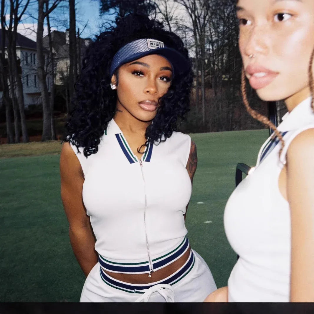 Women's Sporty Casual Shirt With A Collar Paired With A Skirt Or Pants - Gizmo Galaxy