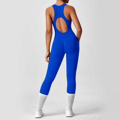 One-piece Yoga Pants Running Fitness Jumpsuit - Gizmo Galaxy