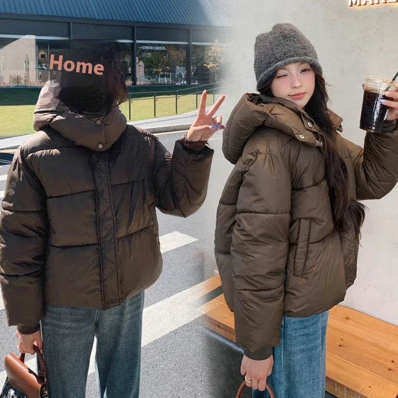 Fashion Casual Thickening Warm College Style Female - Gizmo Galaxy