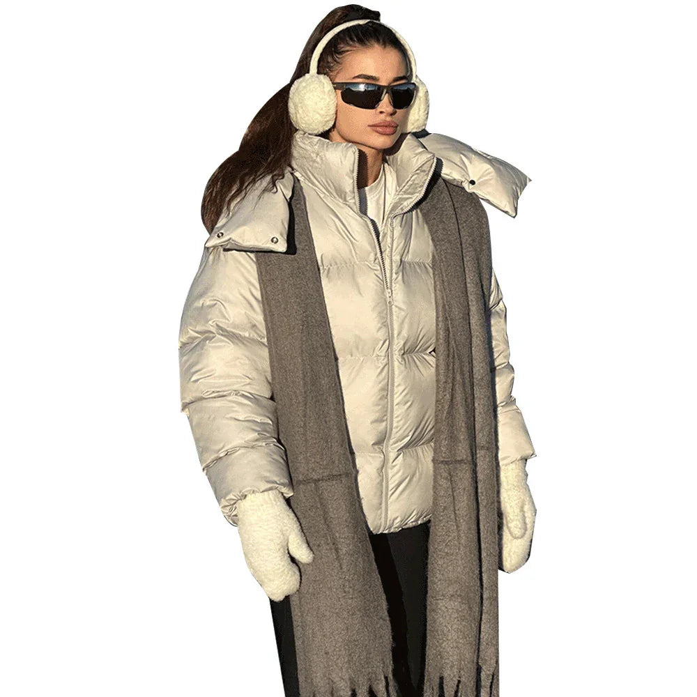 Women's Bread Coat Warm Loose Padded Coat - Gizmo Galaxy
