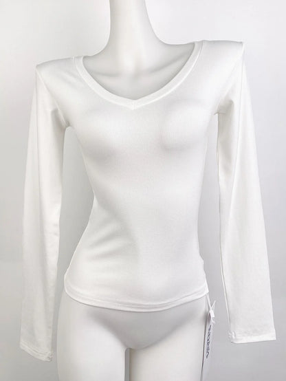 Shoulder Modal Stretch Tight Sports Long Sleeve - Gizmo Galaxy