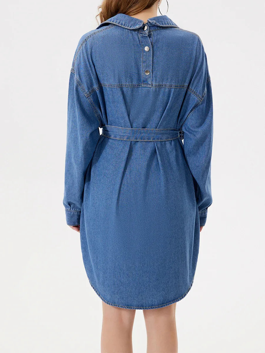 Stylish Casual Versatile Tie-waist Backless Multi-wear Baggy Shirt - Gizmo Galaxy