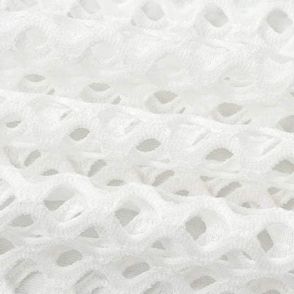 Lace Mesh Long Sleeve Narrow Casual Knitted Maxi Dress Suit - Gizmo Galaxy