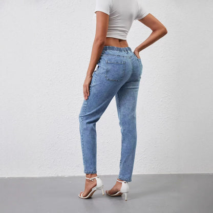 Women's Casual Slim-fit Versatile Skinny Pants - Gizmo Galaxy