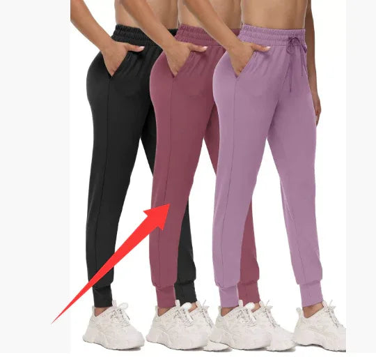 Women's High Waist Leisure Tappered Yoga Pants - Gizmo Galaxy