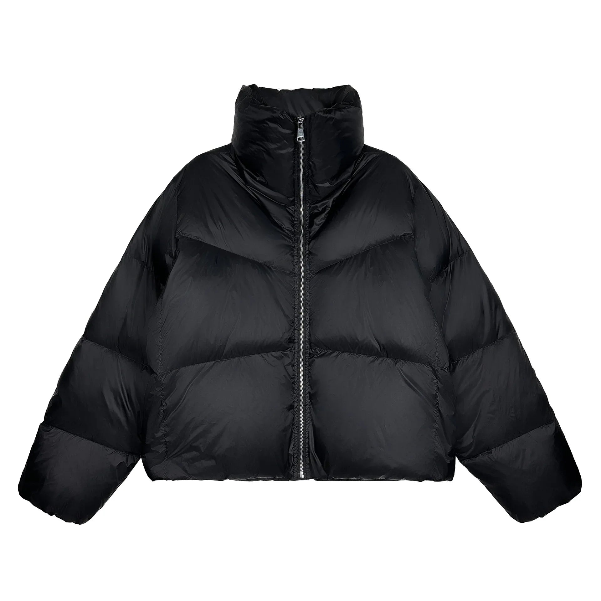 American Retro Simple Short Wide Heavy Industry Cotton Coat Jacket - Gizmo Galaxy
