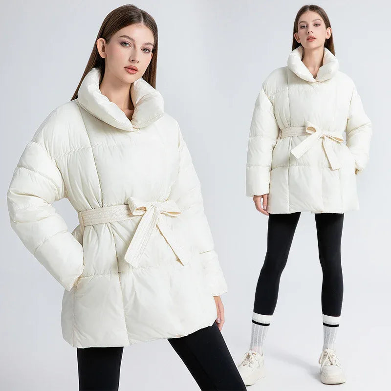 New Fashion Down Jacket Women's Mid-length - Gizmo Galaxy