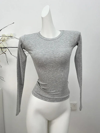 Shoulder Modal Stretch Tight Sports Long Sleeve - Gizmo Galaxy