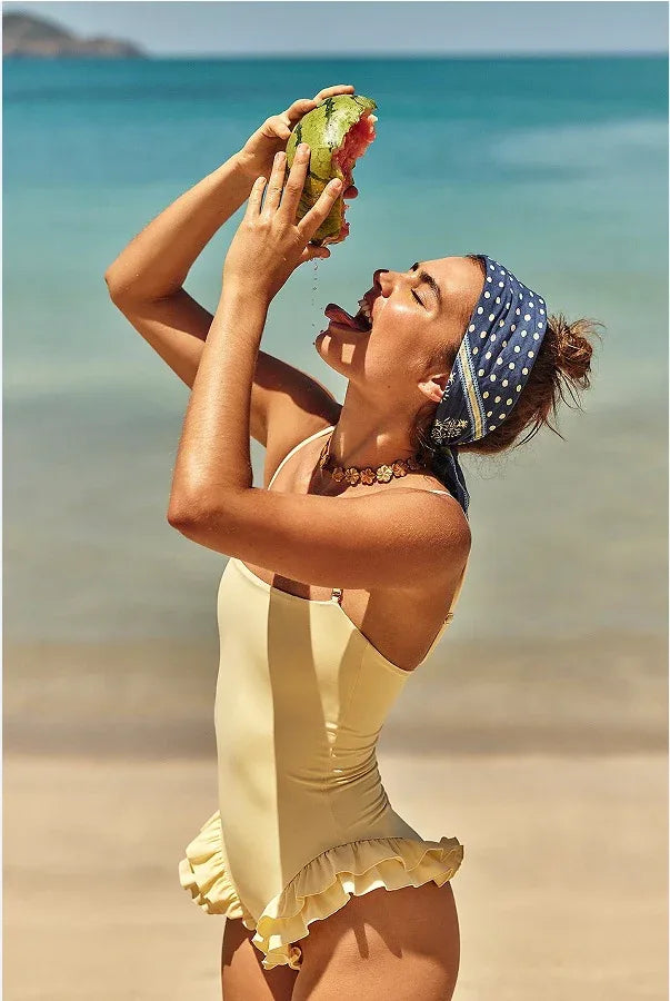 New European And American Flower Bud Sexy Beachwear Bikini - Gizmo Galaxy