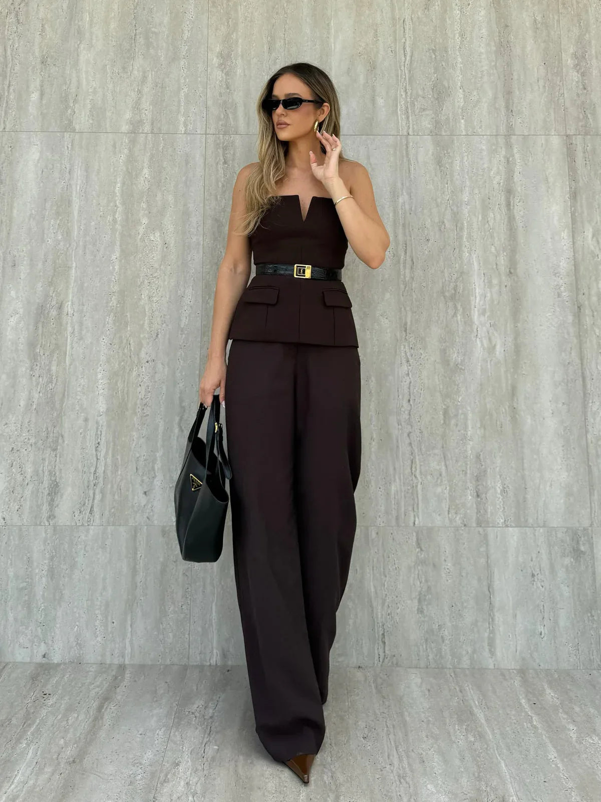Solid Color Strapless Short Tube Top - Gizmo Galaxy