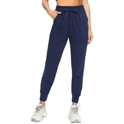 Women's High Waist Leisure Tappered Yoga Pants - Gizmo Galaxy