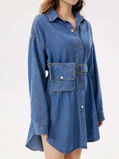 Stylish Casual Versatile Tie-waist Backless Multi-wear Baggy Shirt - Gizmo Galaxy