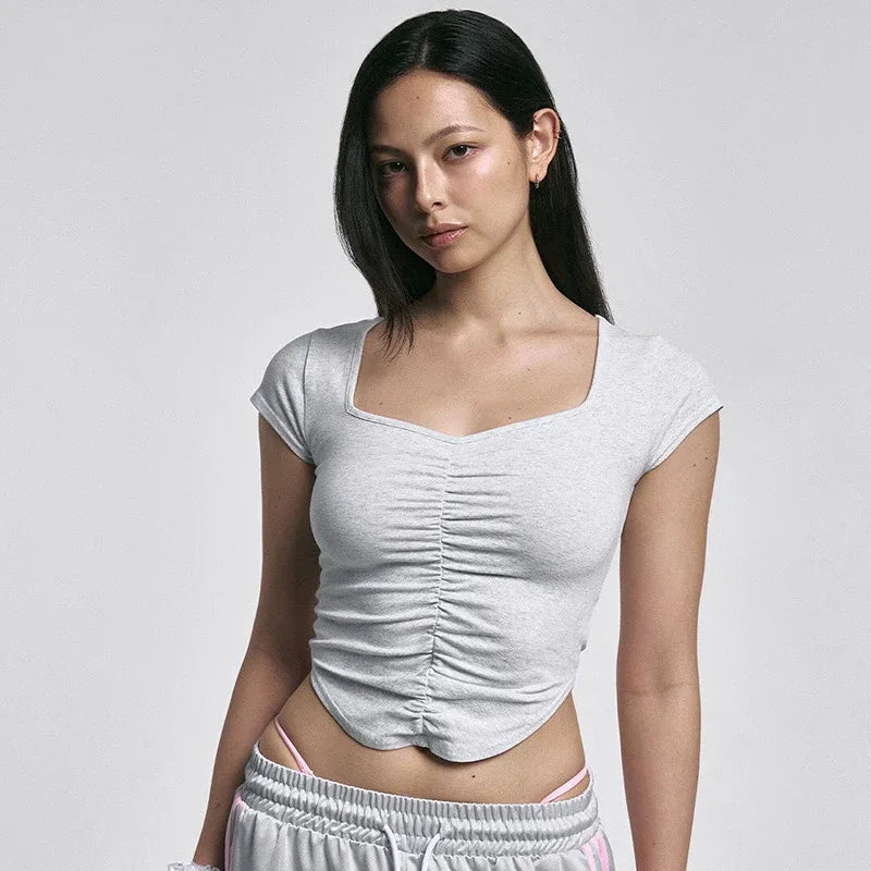 Women's Polyester Short Sleeved T-shirt - Gizmo Galaxy