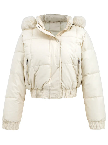 Women's Fashion Casual Thickening Cotton-padded Jacket - Gizmo Galaxy