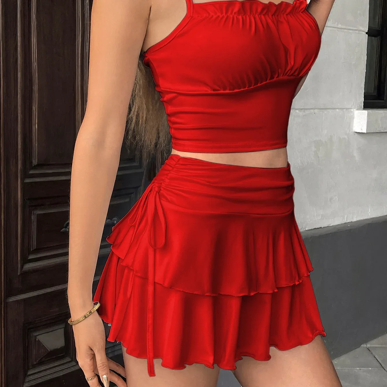 Women's Casual Versatile Skirt With A High-end Feel - Gizmo Galaxy