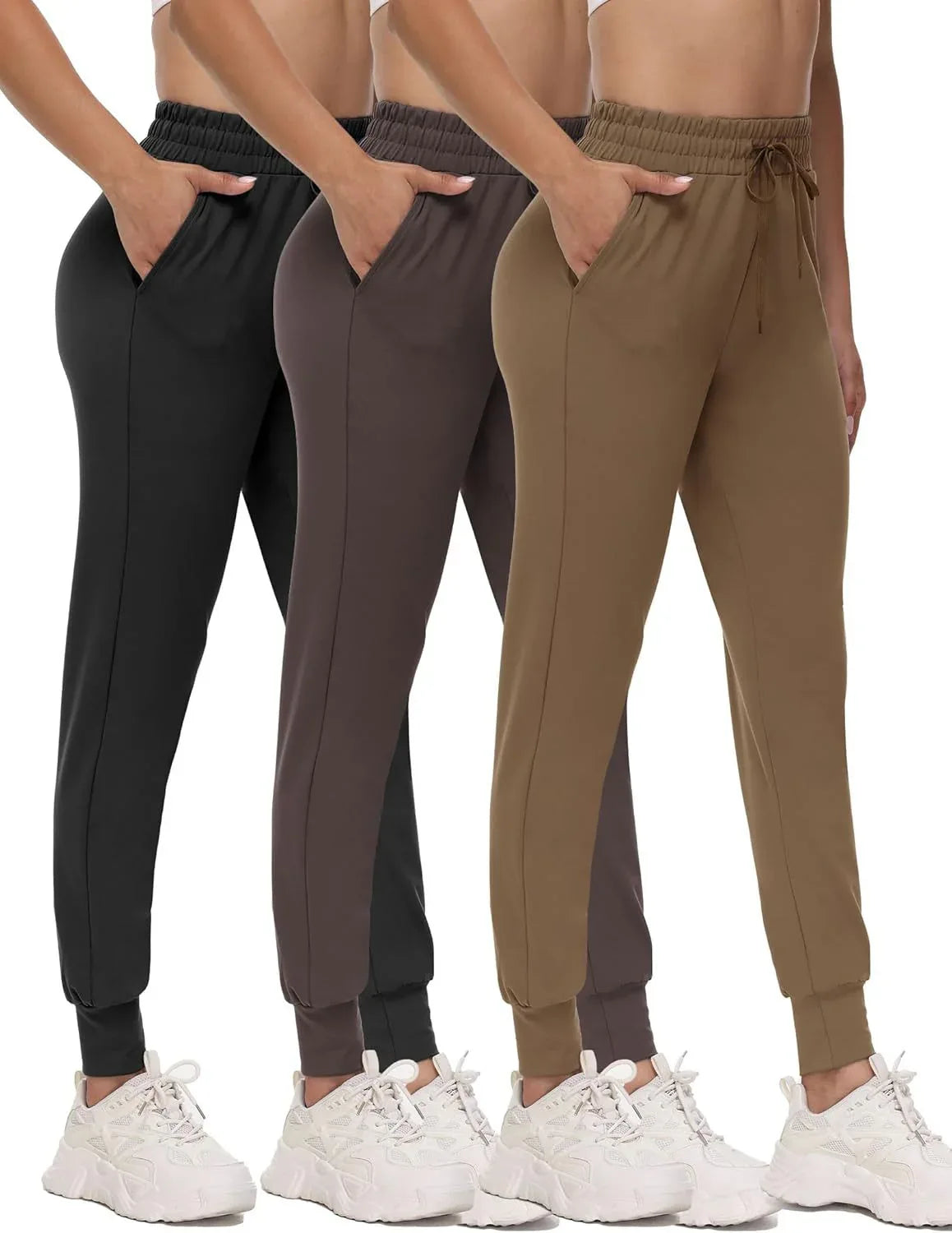 Women's High Waist Leisure Tappered Yoga Pants - Gizmo Galaxy