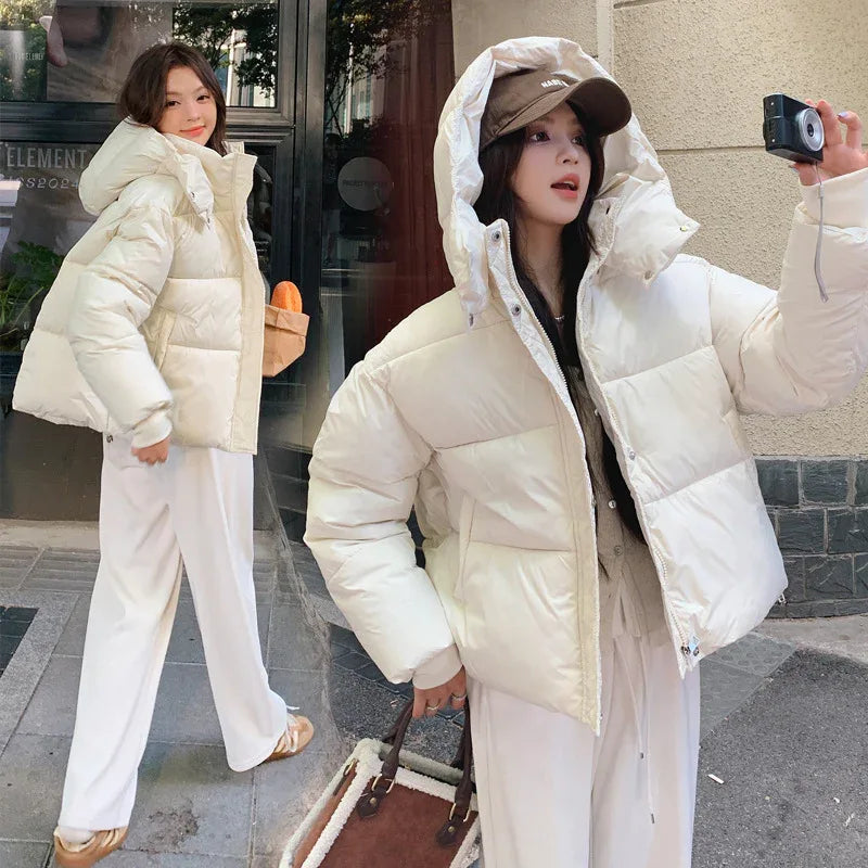 Fashion Casual Thickening Warm College Style Female - Gizmo Galaxy