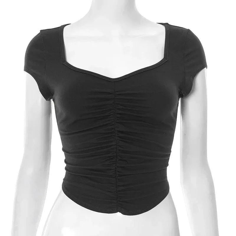 Women's Polyester Short Sleeved T-shirt - Gizmo Galaxy