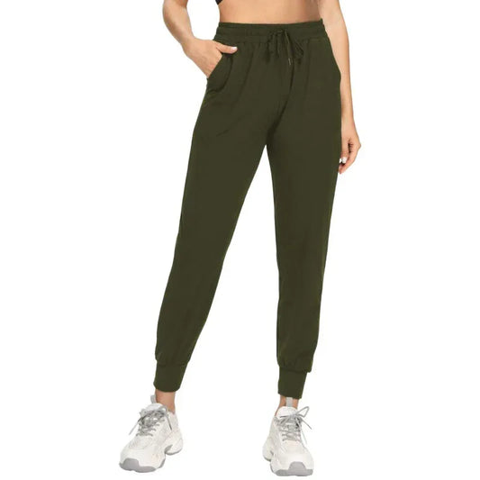 Women's High Waist Leisure Tappered Yoga Pants - Gizmo Galaxy