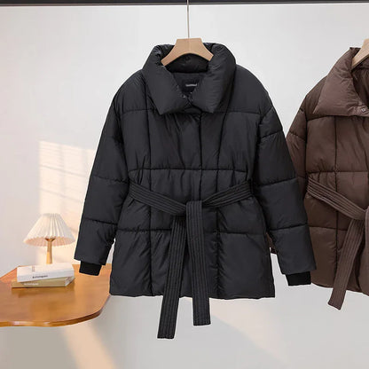 New Fashion Down Jacket Women's Mid-length - Gizmo Galaxy