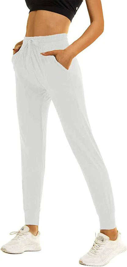 Women's High Waist Leisure Tappered Yoga Pants - Gizmo Galaxy