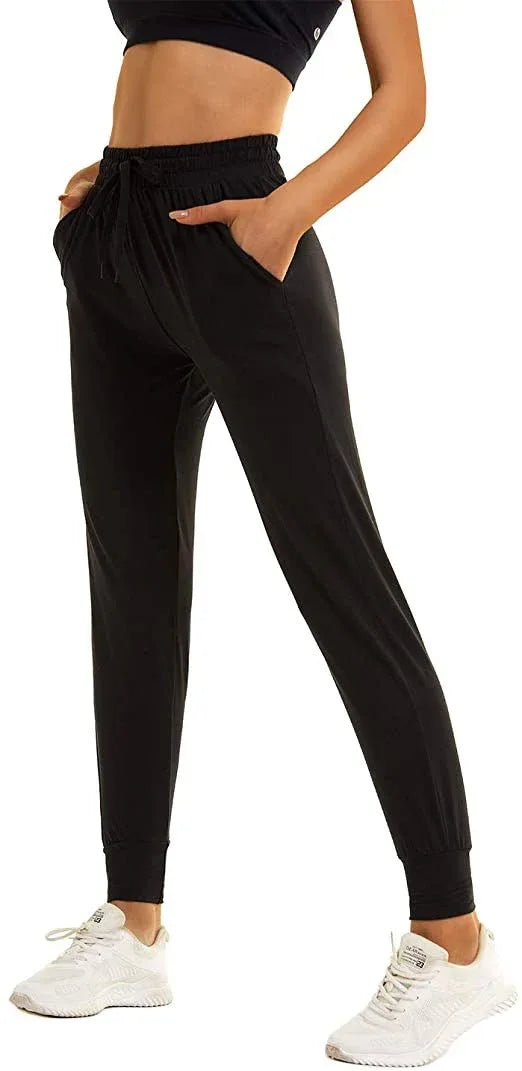Women's High Waist Leisure Tappered Yoga Pants - Gizmo Galaxy