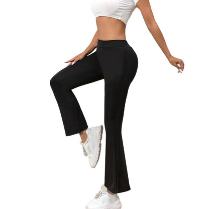 Women's High Waist Hip Lift Yoga Pants Fleece-lined Casual - Gizmo Galaxy