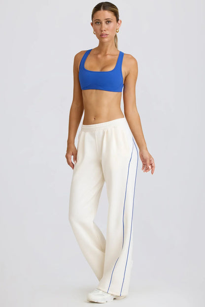 Women's Casual Striped Loose-fitting Fashionable Waist-cinching Wide-leg Pants - Gizmo Galaxy