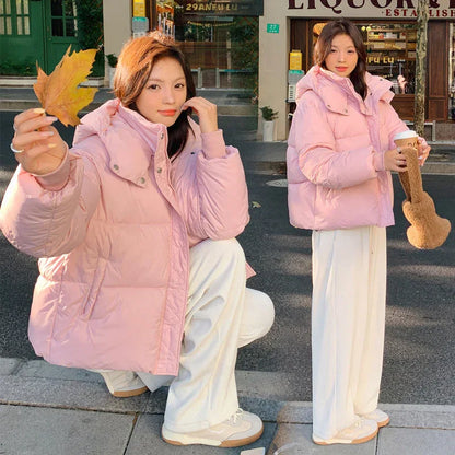 Fashion Casual Thickening Warm College Style Female - Gizmo Galaxy